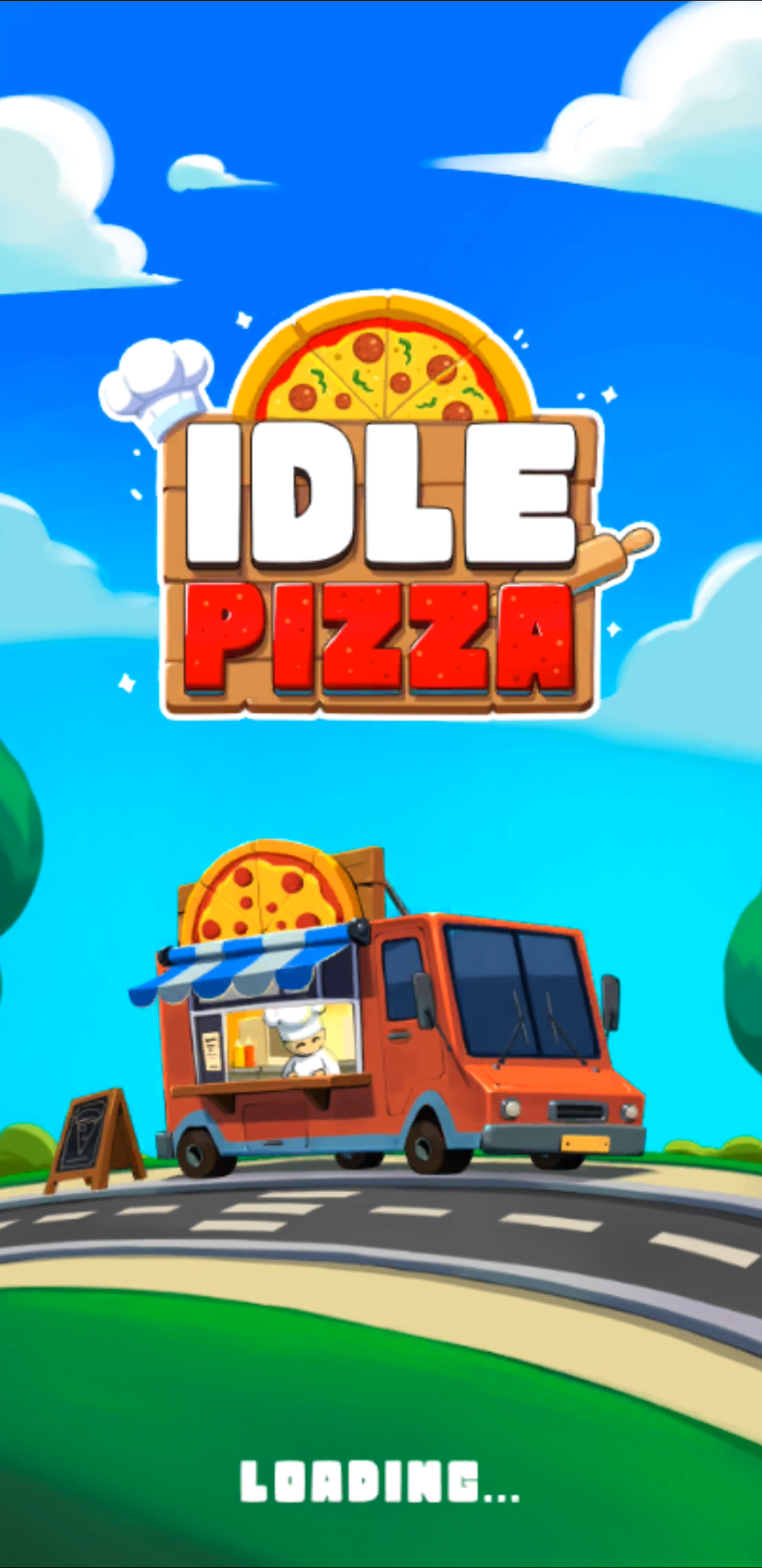 Idle Pizza main screen